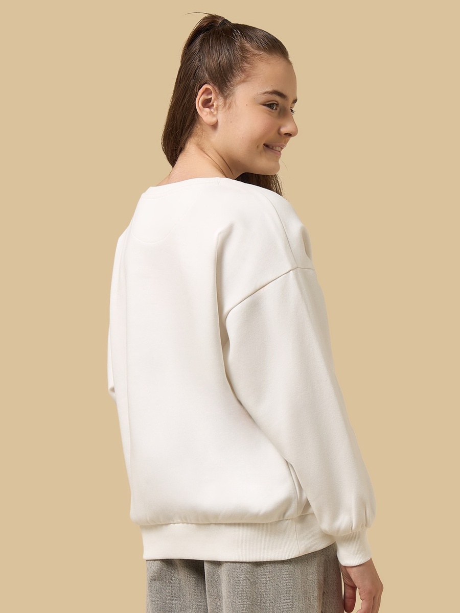 Kuromi Print Oversized Sweatshirt