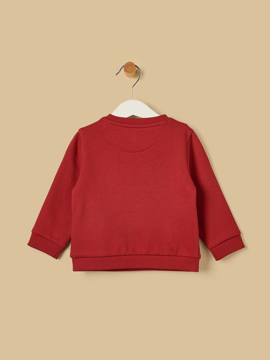 Mickey Mouse Print Sweatshirt