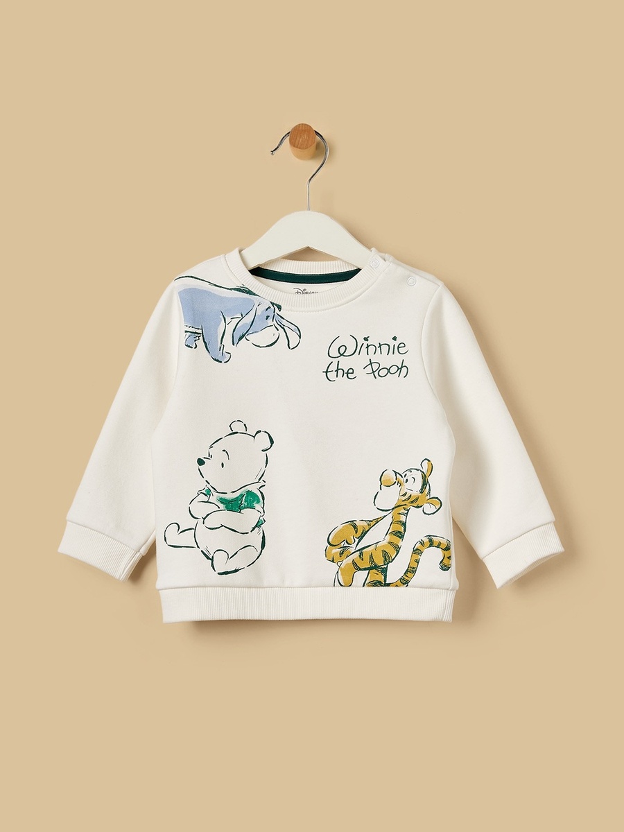Winnie the Pooh Print Sweatshirt