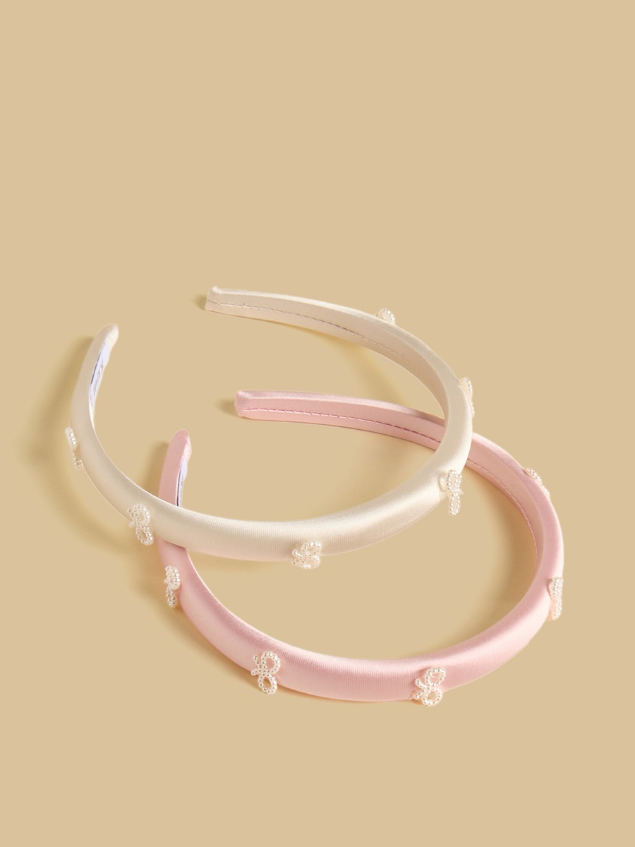 Pack of 2 - Bow Accent Hairband