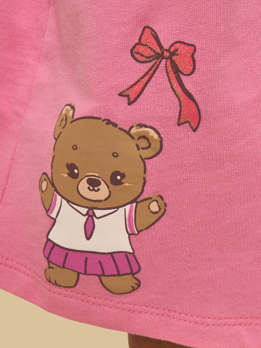 Bear Print Dress