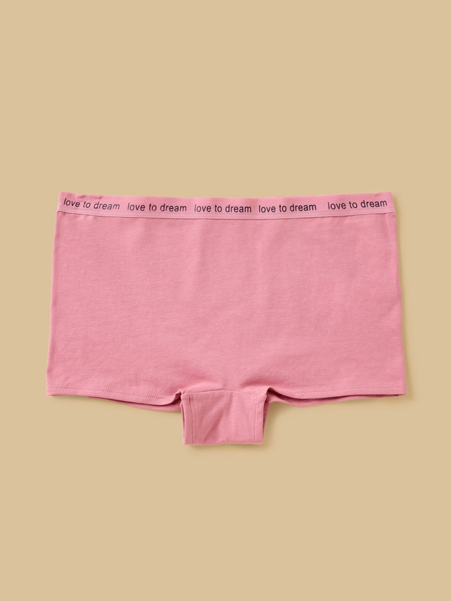 Pack of 5 - Printed Waistband Boyshorts