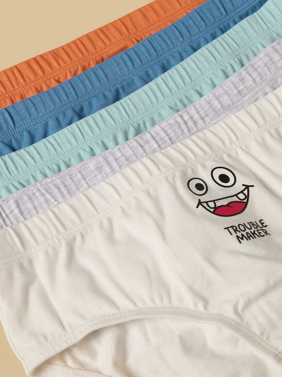 Pack of 5 - Printed Briefs