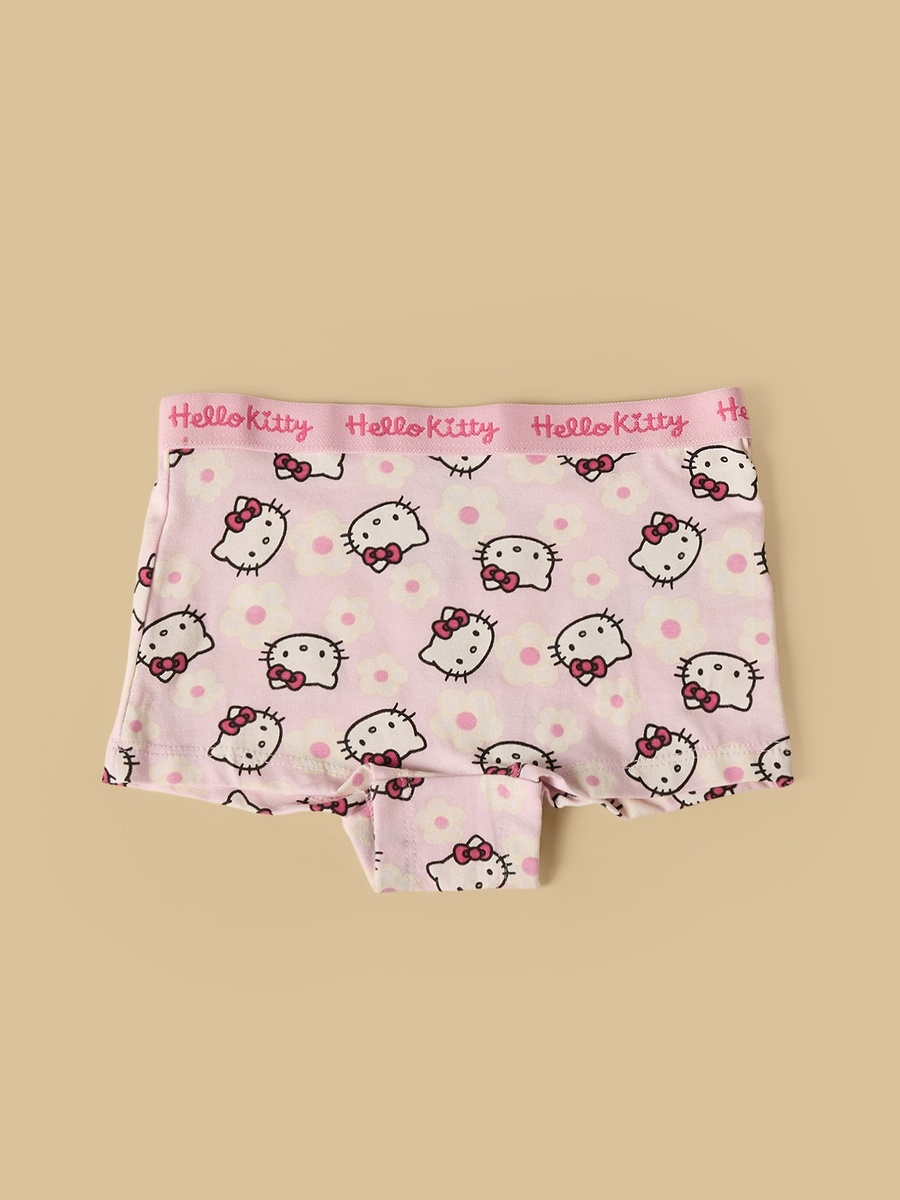 Pack of 5 - Hello Kitty Print Boyshort Briefs