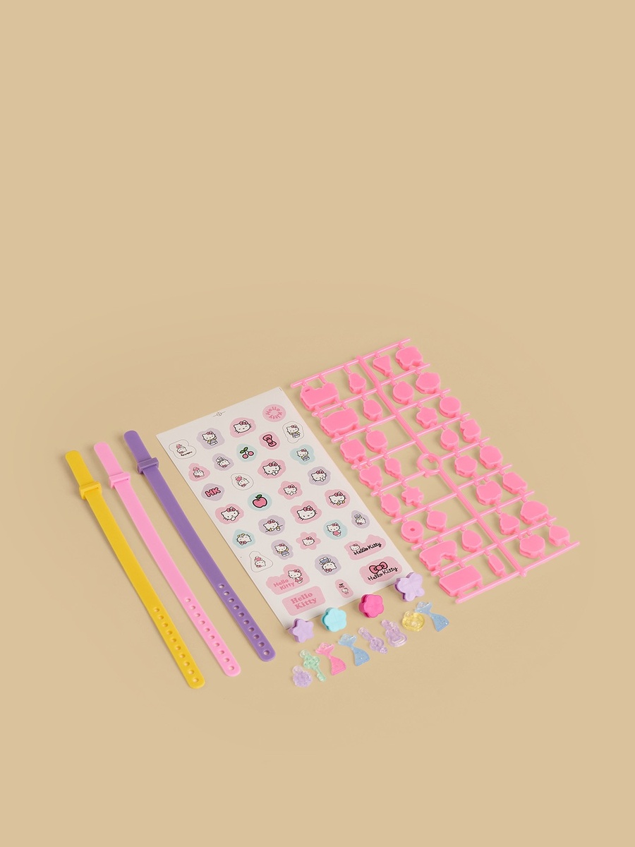 Hello Kitty Print DIY Bracelet Set