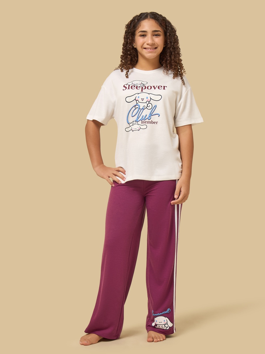 Cinnamoroll Print Cotton Pyjama Set