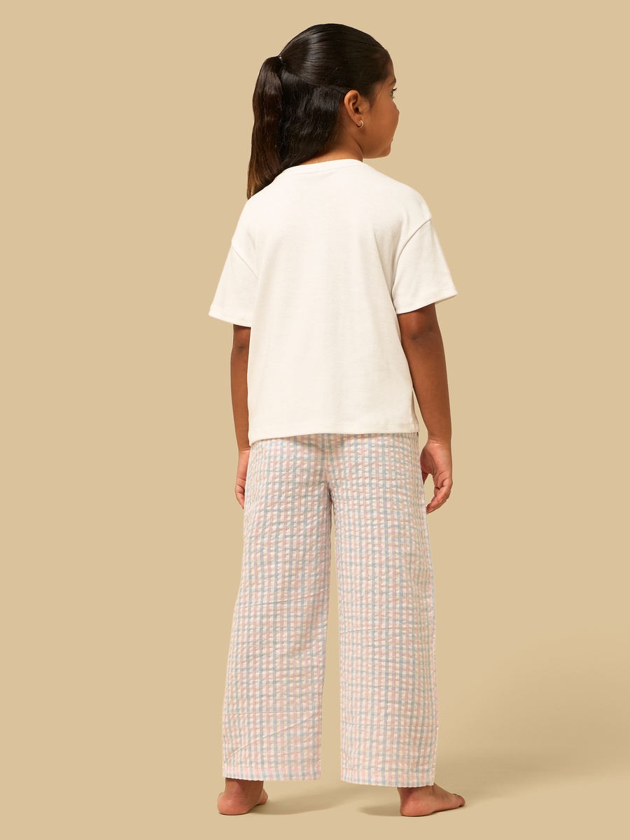 Checked Cotton Pyjama Set