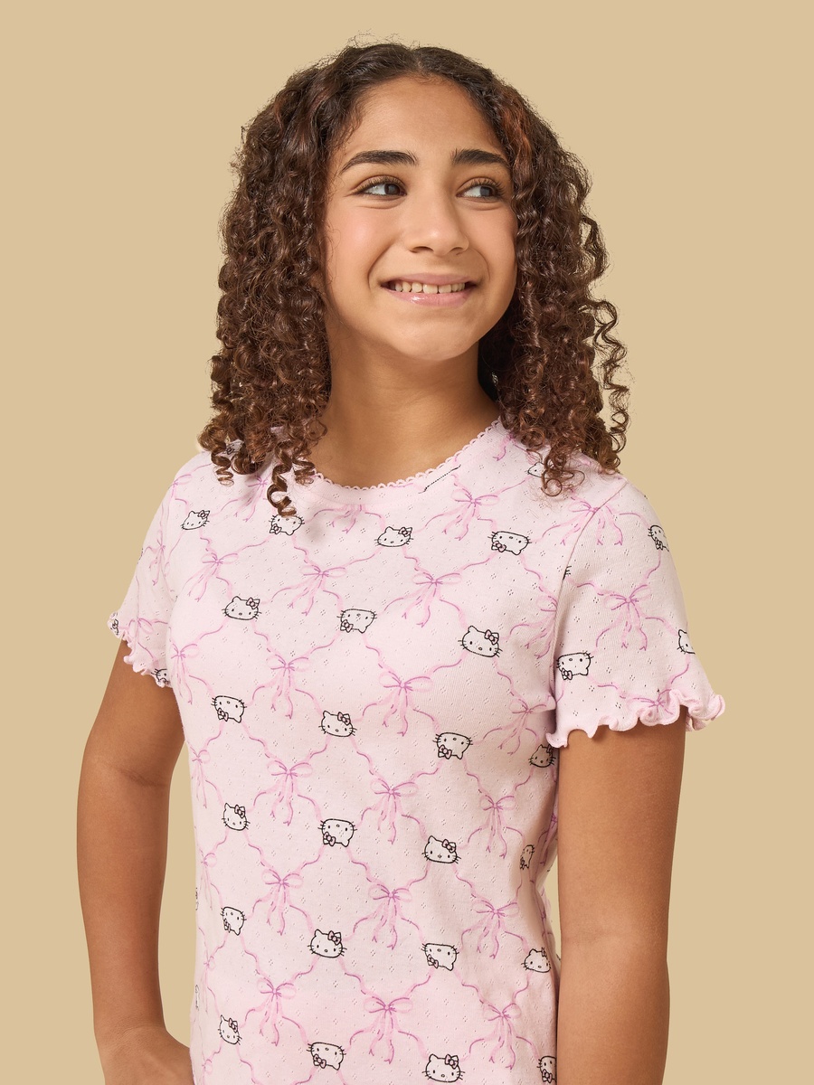 Hello Kitty Cotton Pyjama Set