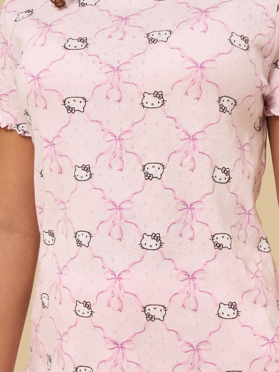Hello Kitty Cotton Pyjama Set