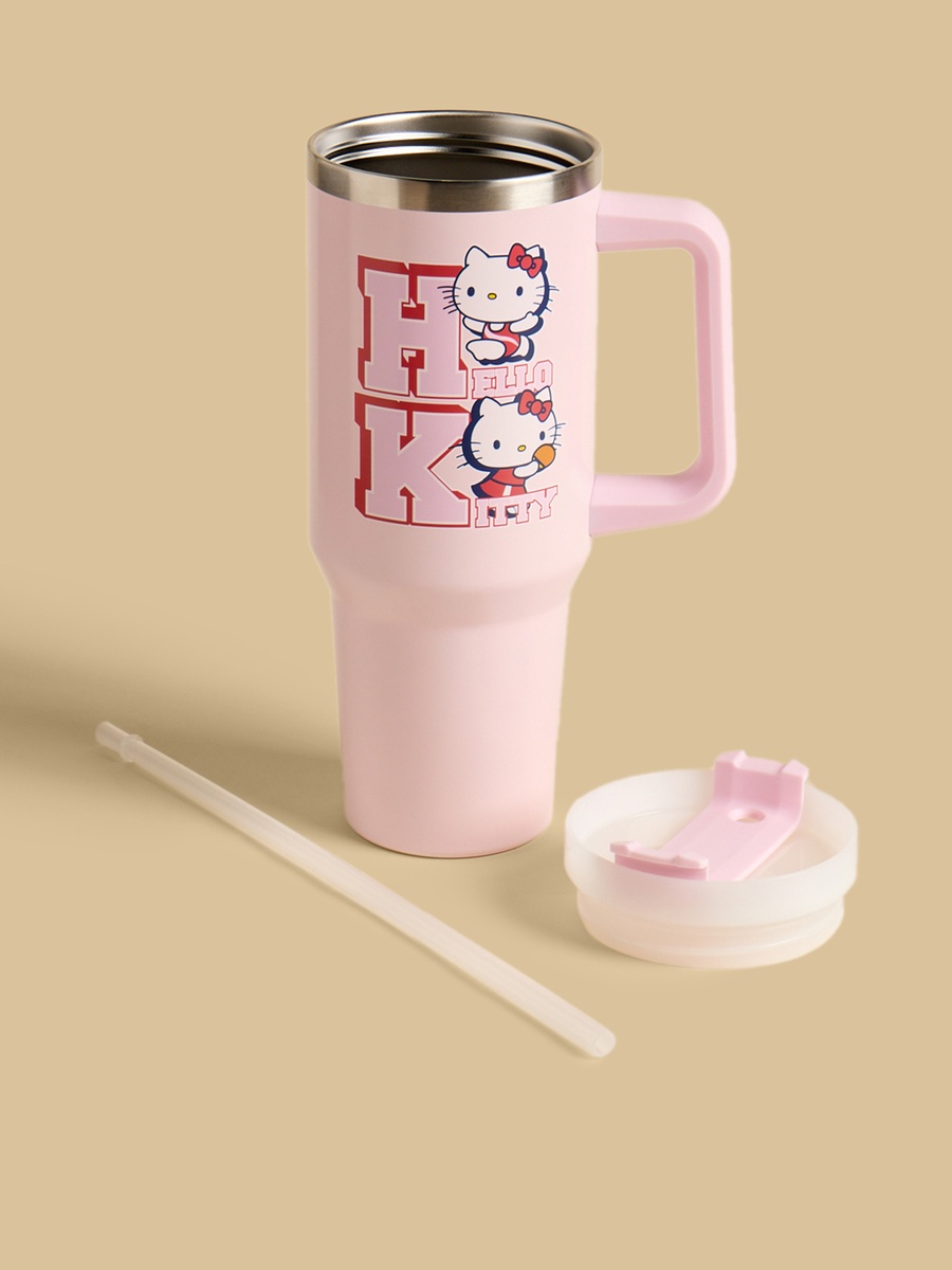 Hello Kitty Print Flask Bottle - 1100 ml