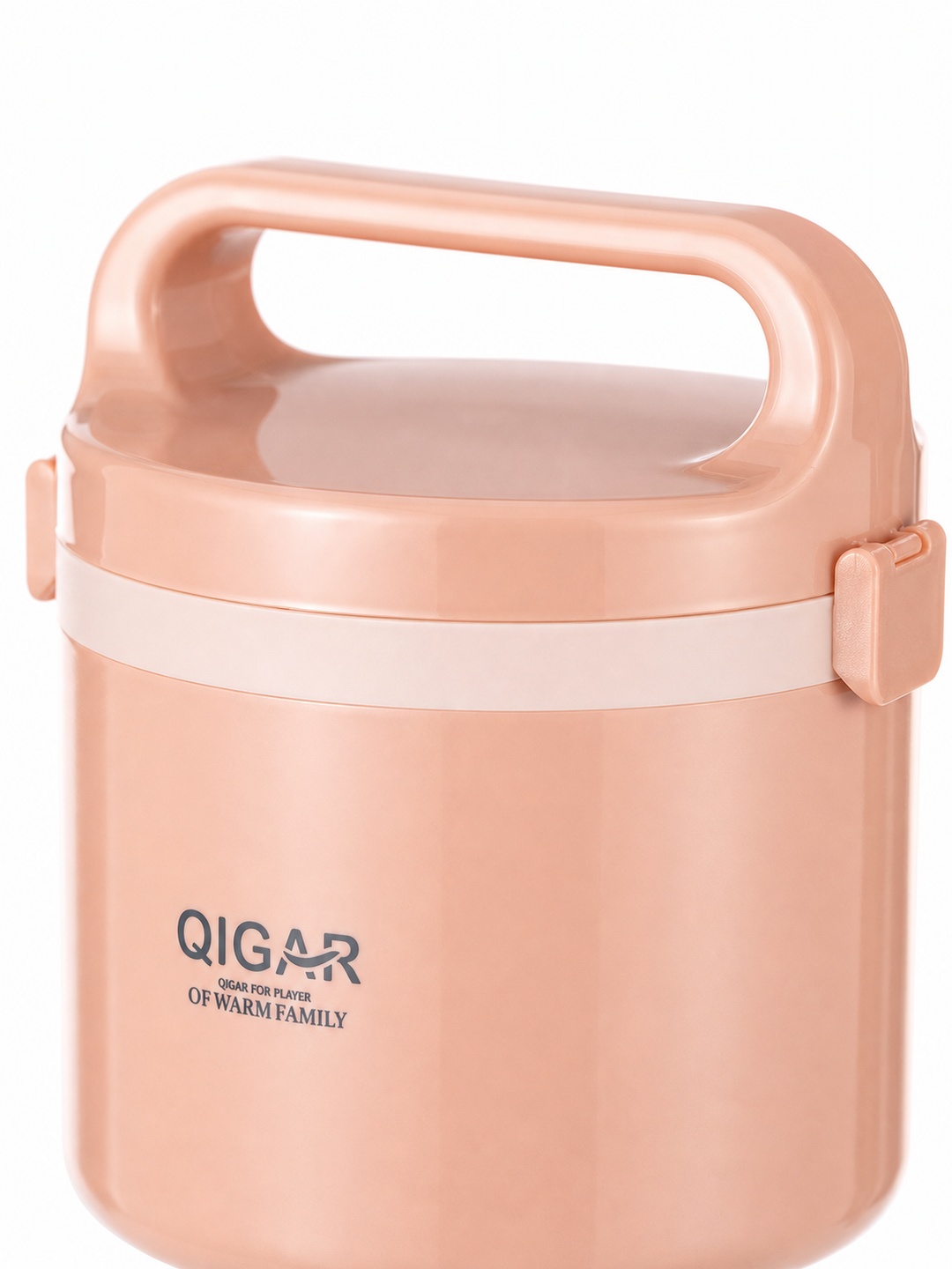 Pink 1250ml Stainless Steel Insulated Lunch Box with Utensils and Bag