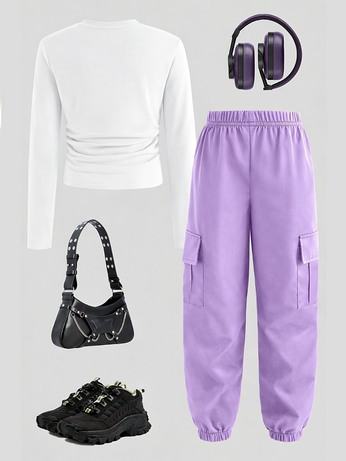 Multi Graphic Top and Trousers Set
