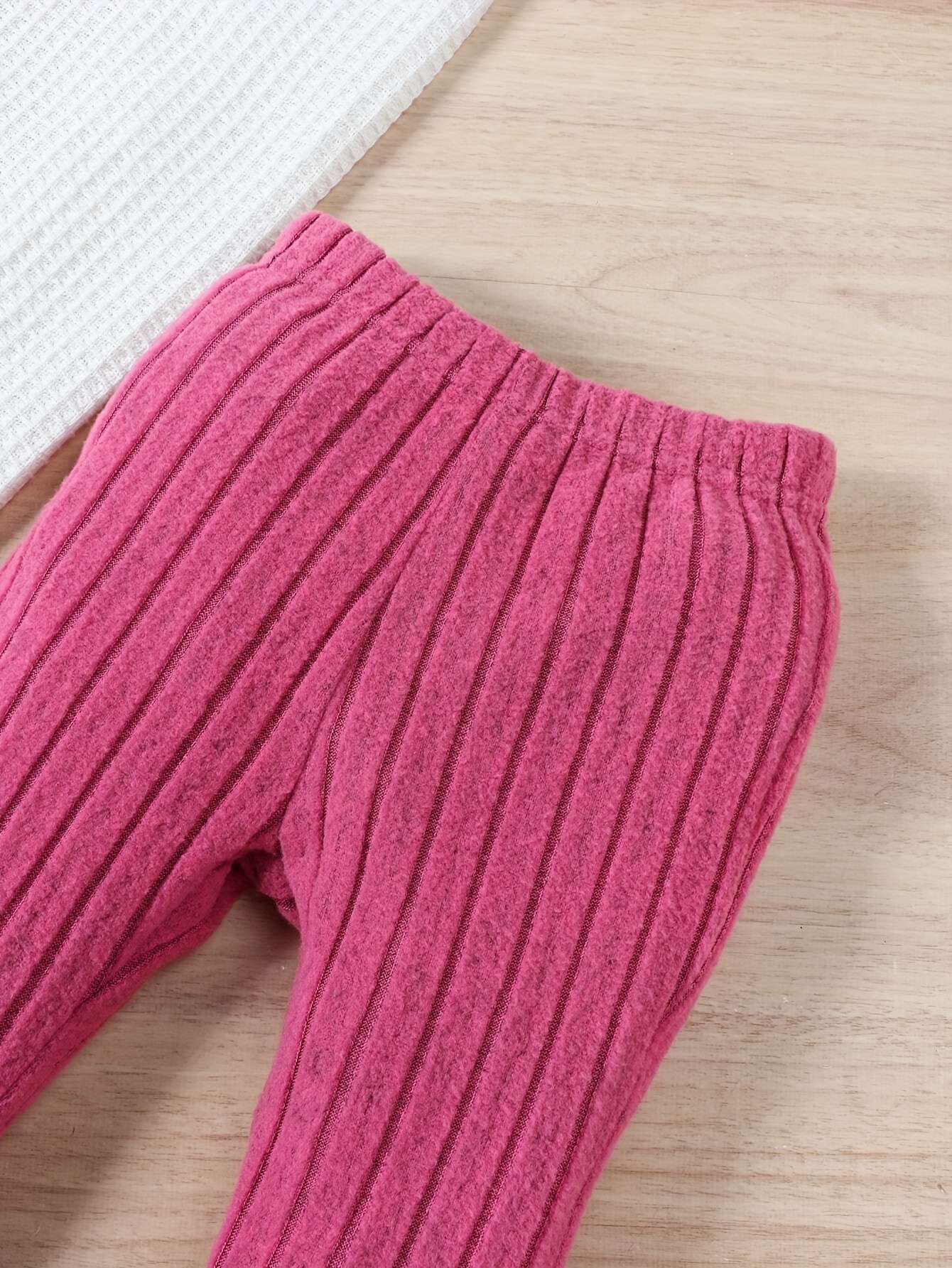 Pink Texture Two-Piece Set