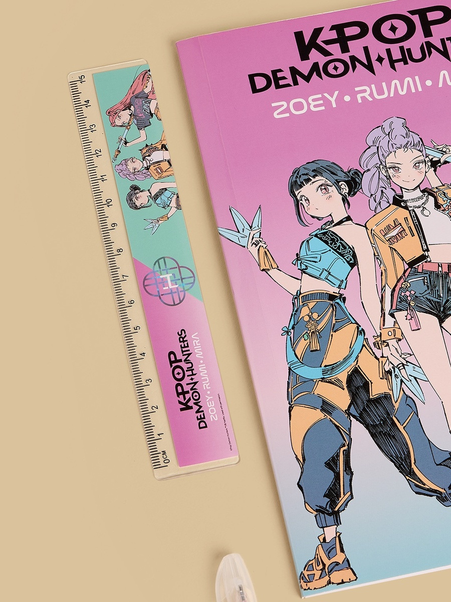 KPop Demon Hunters Print Stationery Set