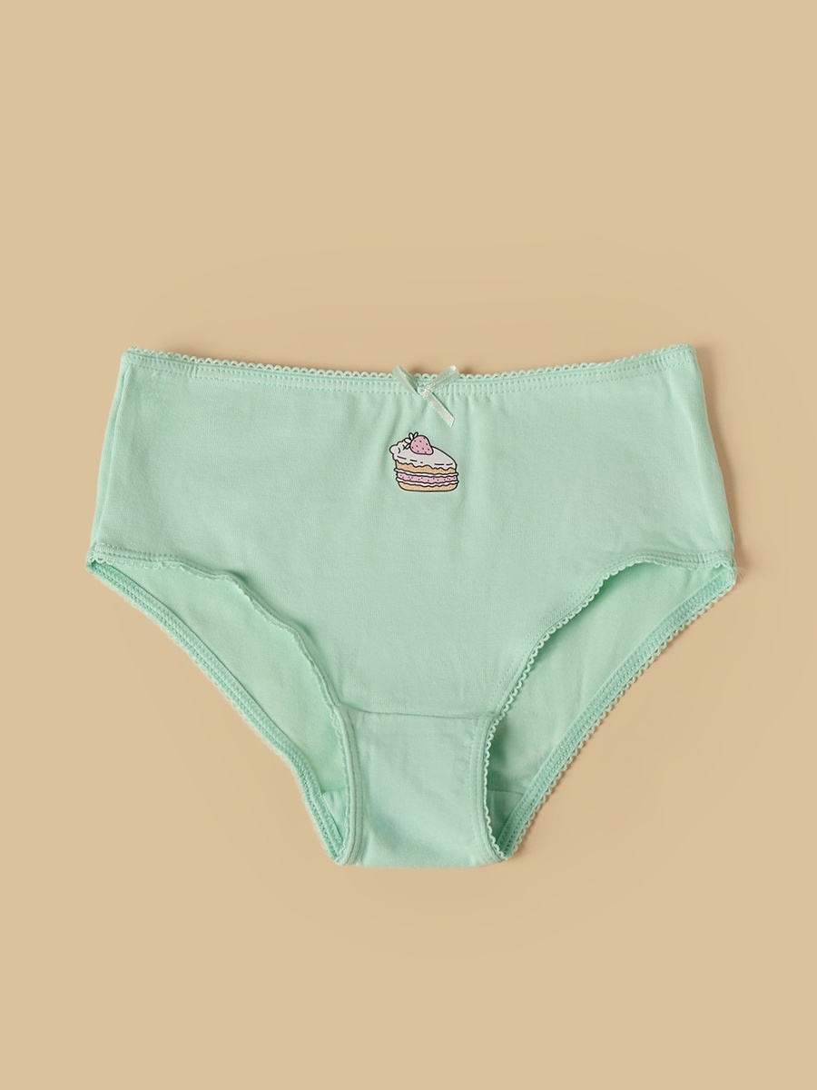 Pack of 5 - Food Print Boyleg Briefs
