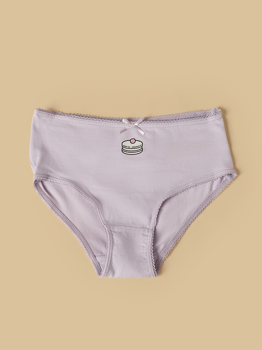 Pack of 5 - Food Print Boyleg Briefs