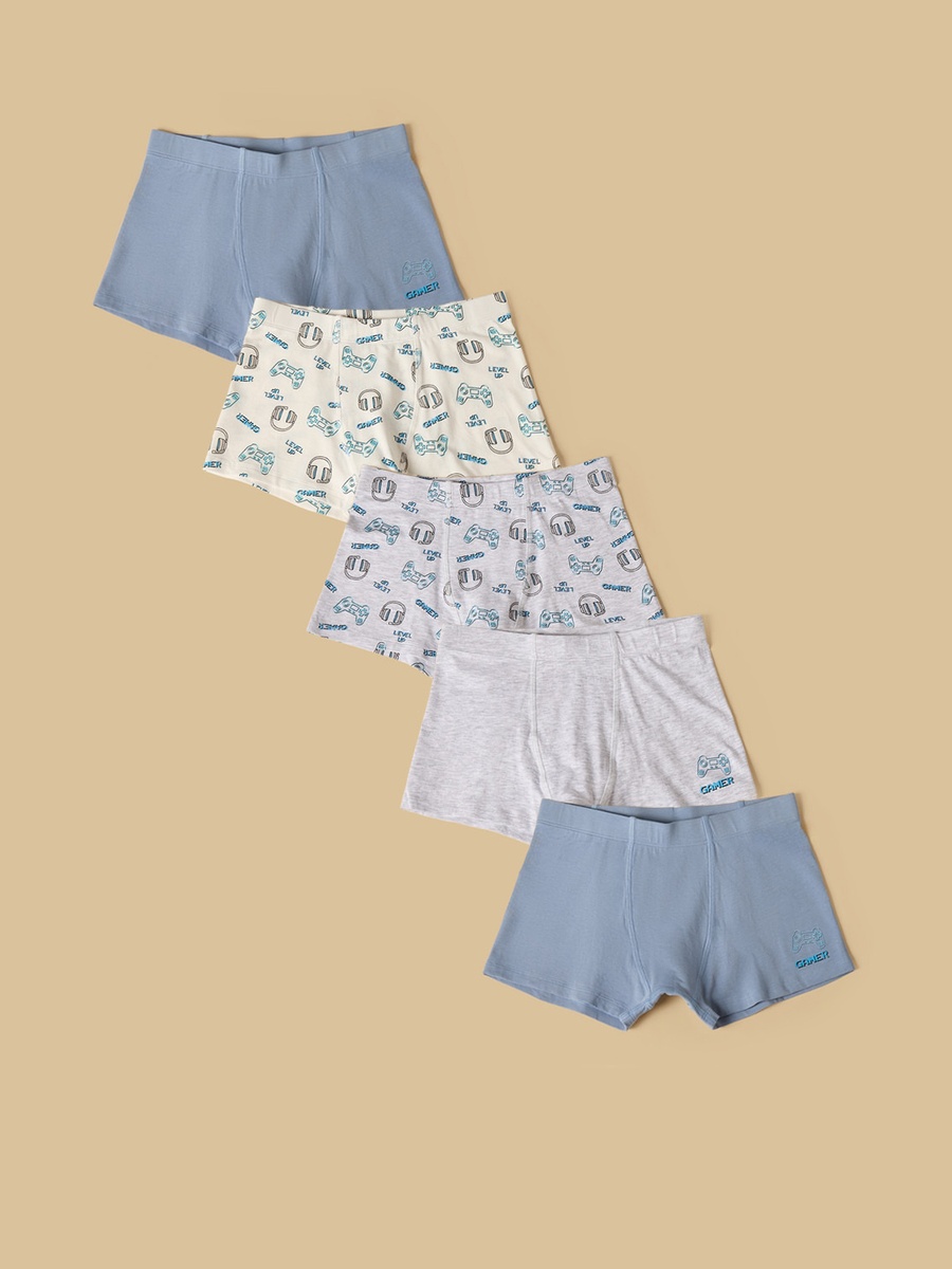 Pack of 5 - Gaming Print Trunks