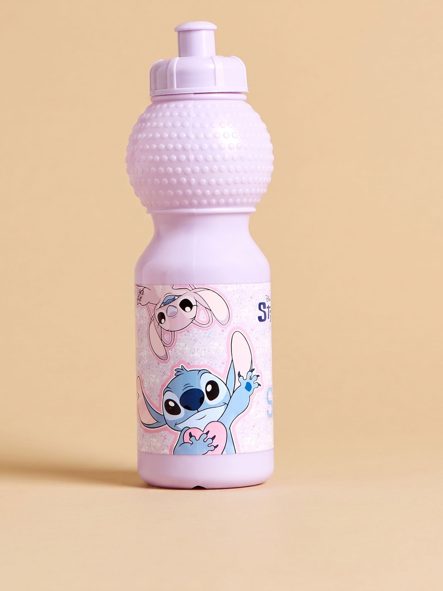 Stitch and Angel Print 5-Piece Backpack Set
