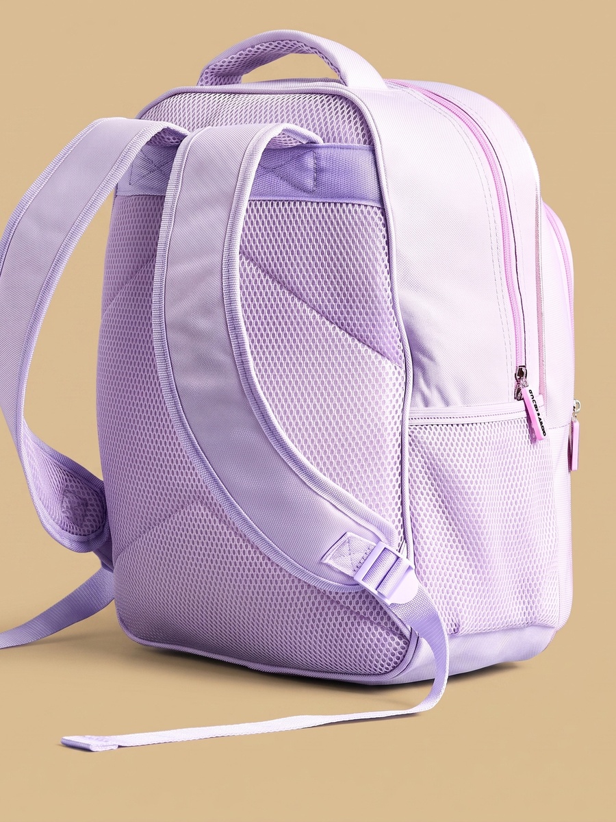 Stitch and Angel Print 5-Piece Backpack Set
