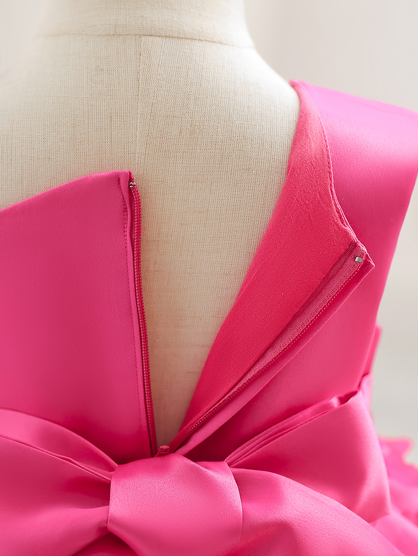 Neon Pink Butterfly Dress