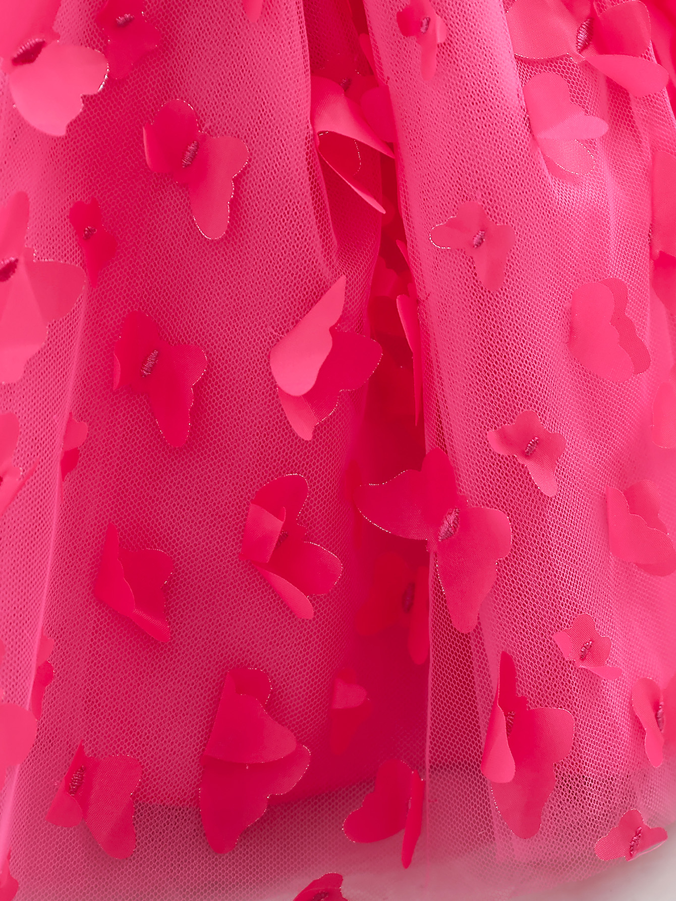 Neon Pink Butterfly Dress