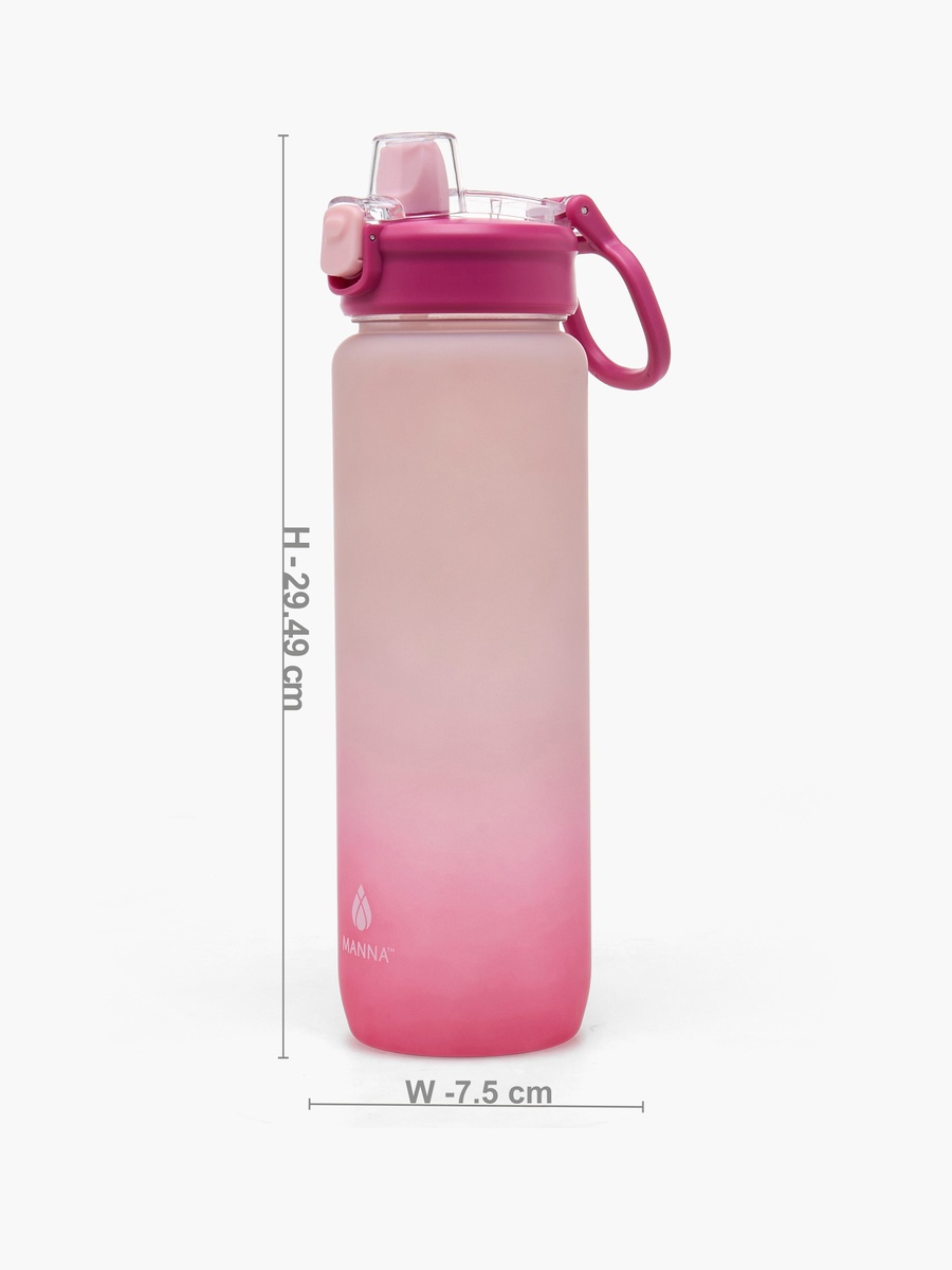 Ombre Water Bottle with Spout and Flip Lid - 1.15 L