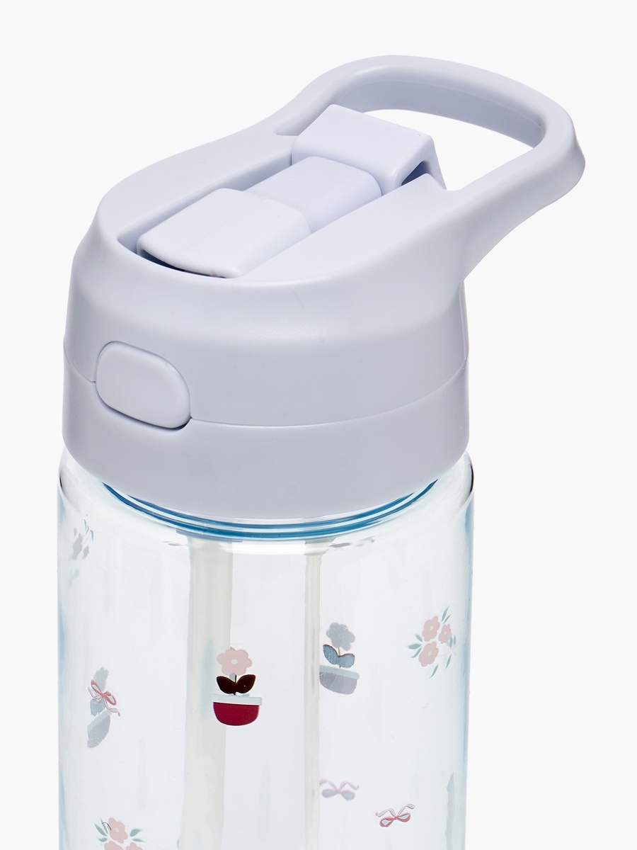 Printed Water Bottle with Spout and Spray - 750 ml