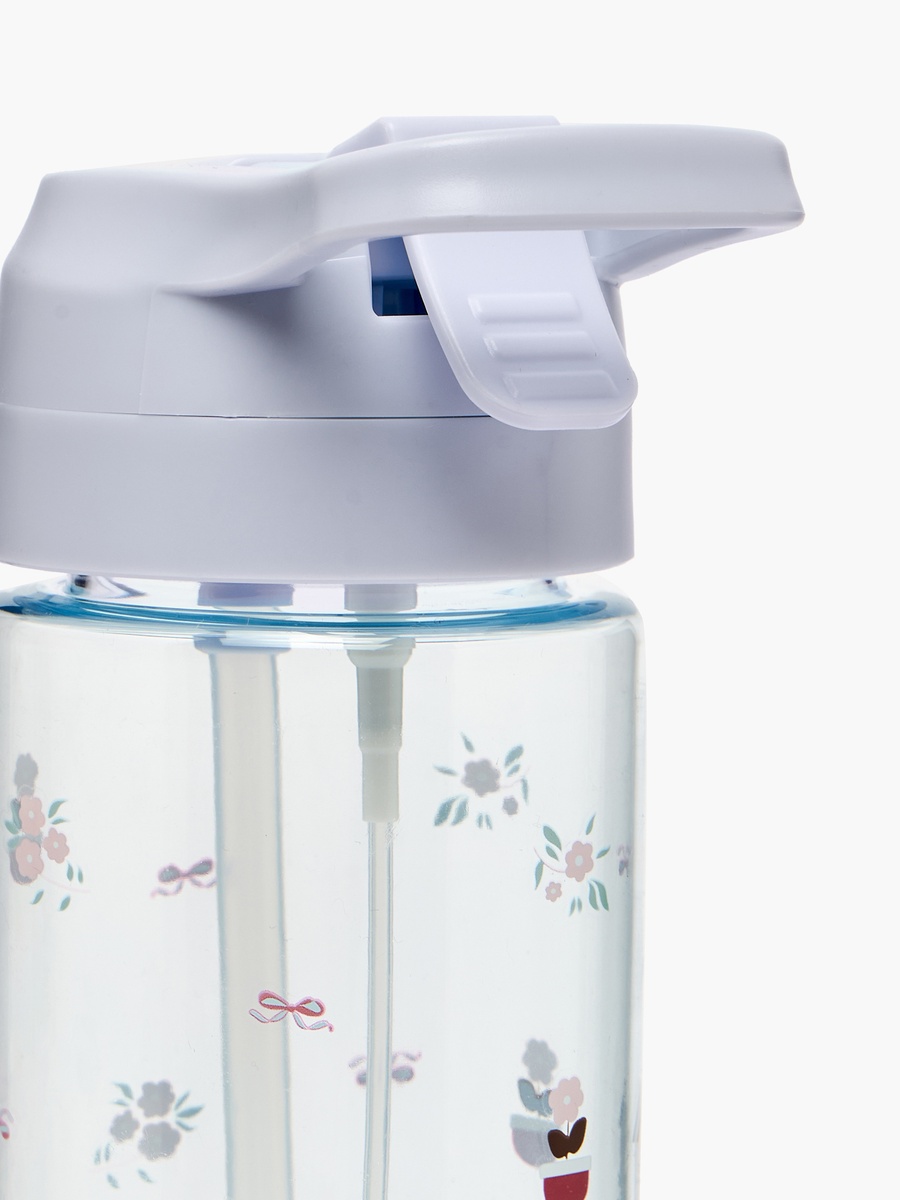 Printed Water Bottle with Spout and Spray - 750 ml