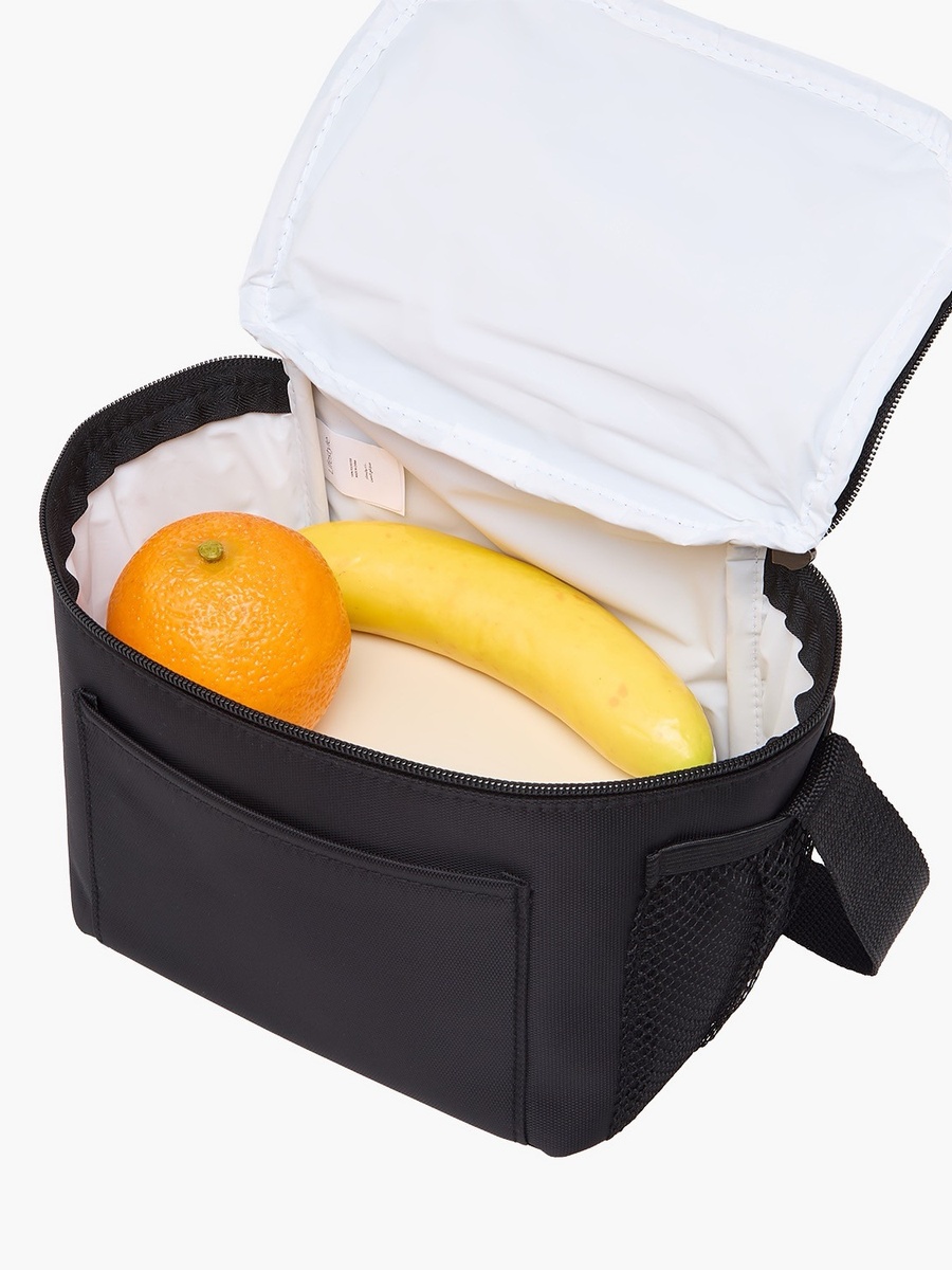 Solid Lunch Bag with Strap Handle