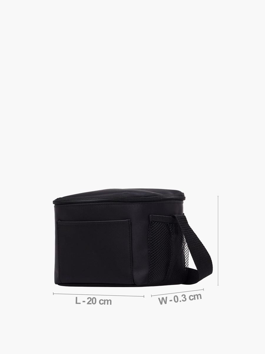 Solid Lunch Bag with Strap Handle