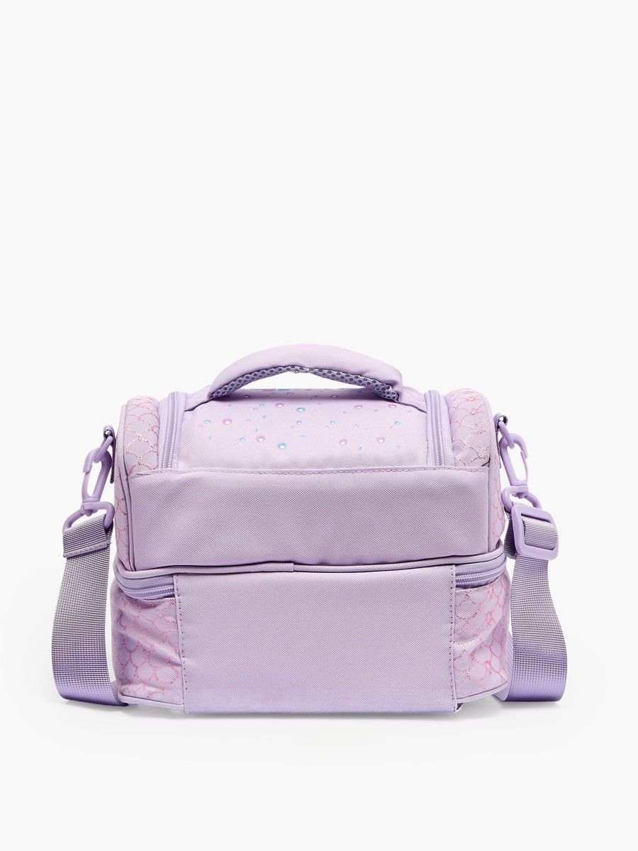 Mermaid Print Lunch Bag with Detachable Strap - 6 L
