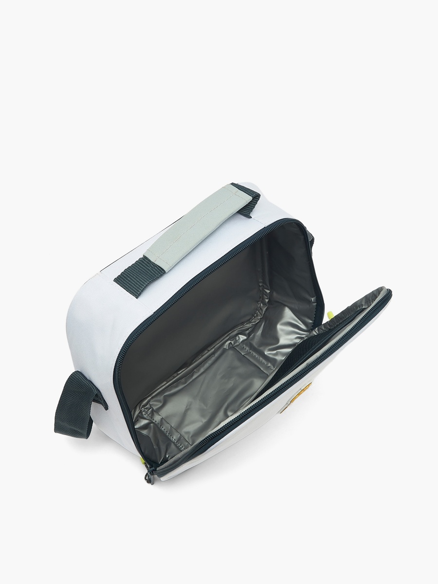 Solid Lunch Bag with Shoulder Strap