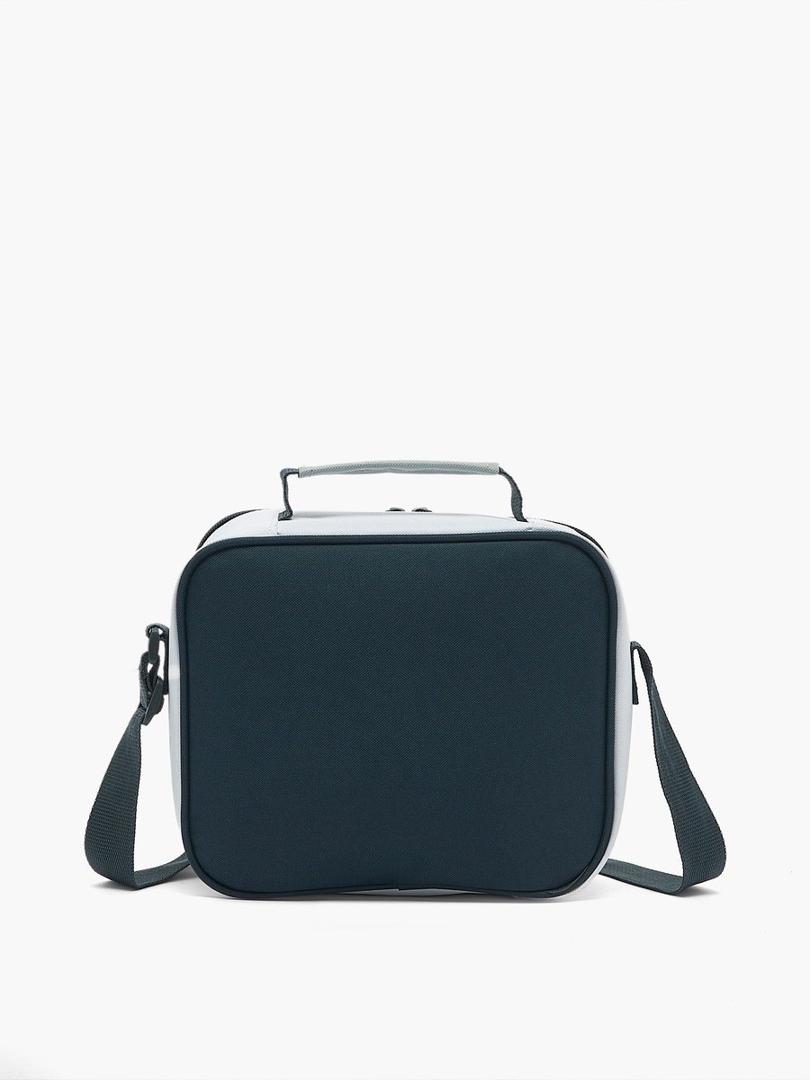 Solid Lunch Bag with Shoulder Strap