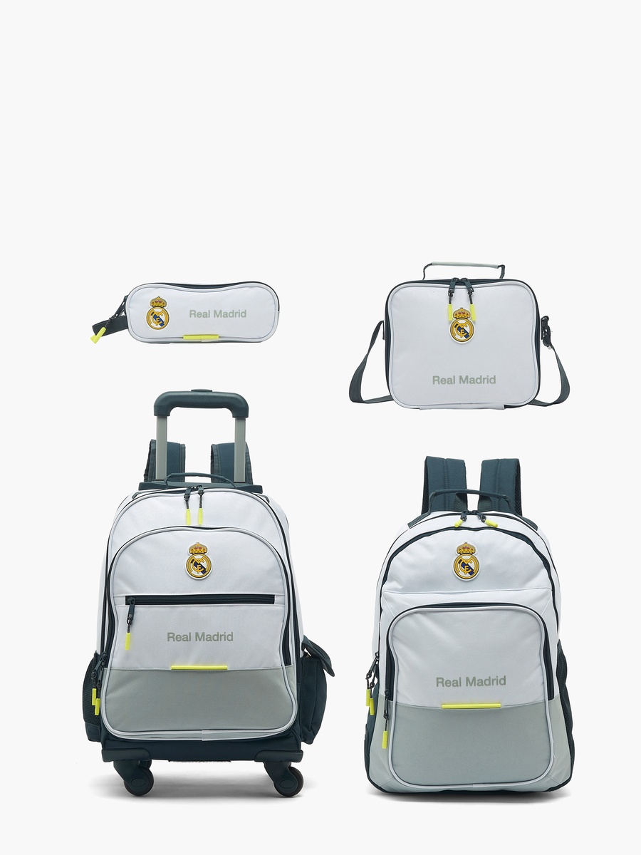 Solid Lunch Bag with Shoulder Strap