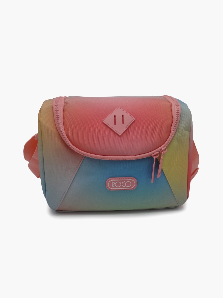 Gradient Lunch Bag with Insulated Compartment
