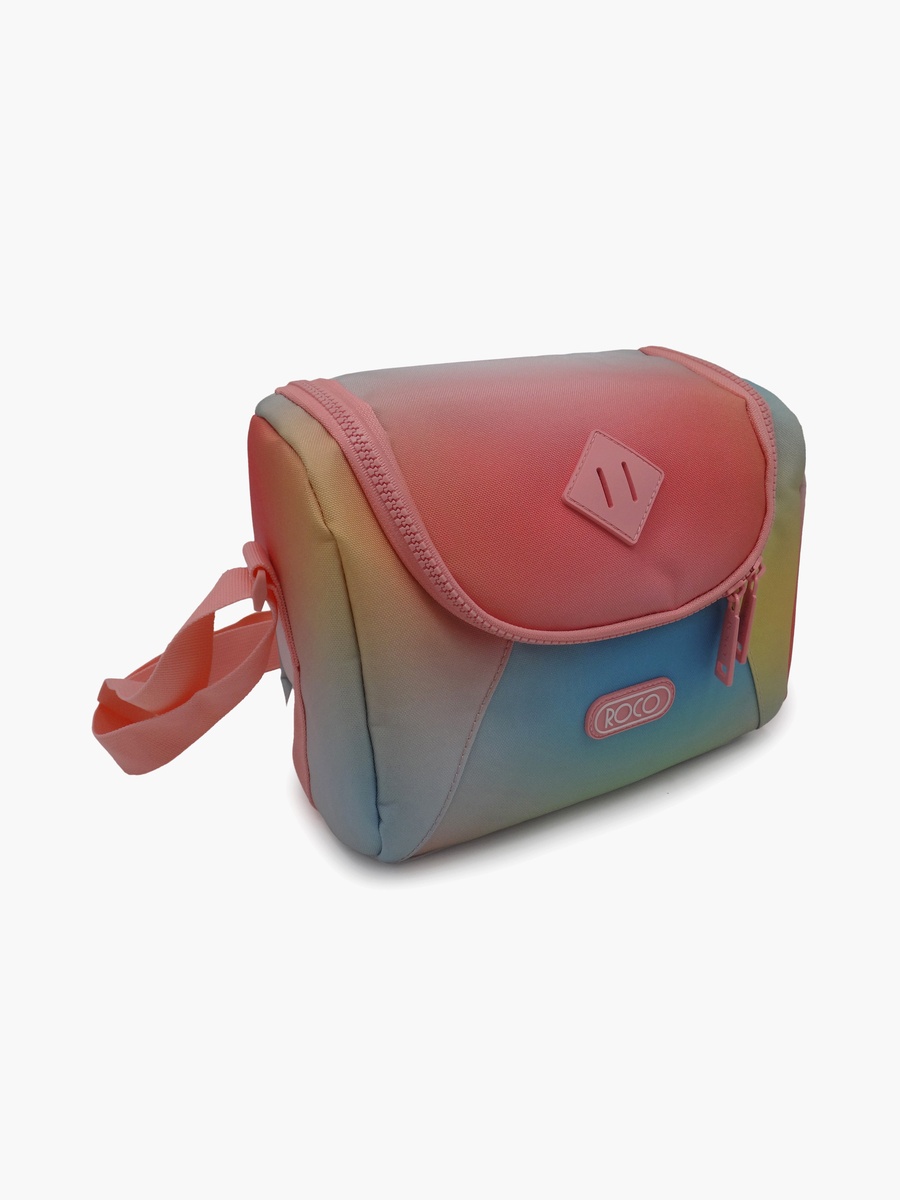 Gradient Lunch Bag with Insulated Compartment