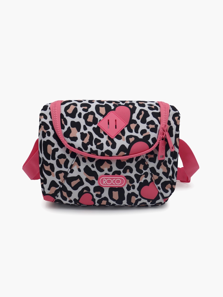 Animal Print Lunch Bag with Insulated Compartment