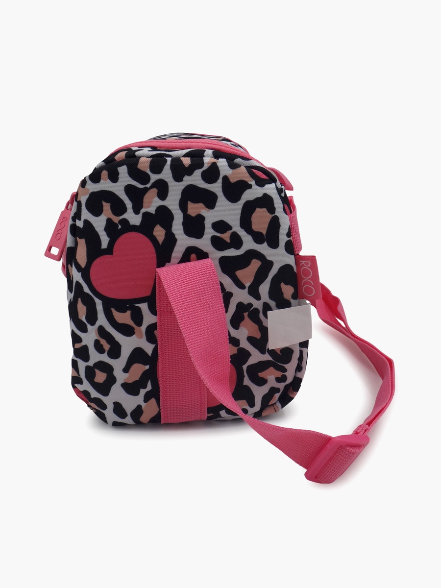 Animal Print Lunch Bag with Insulated Compartment