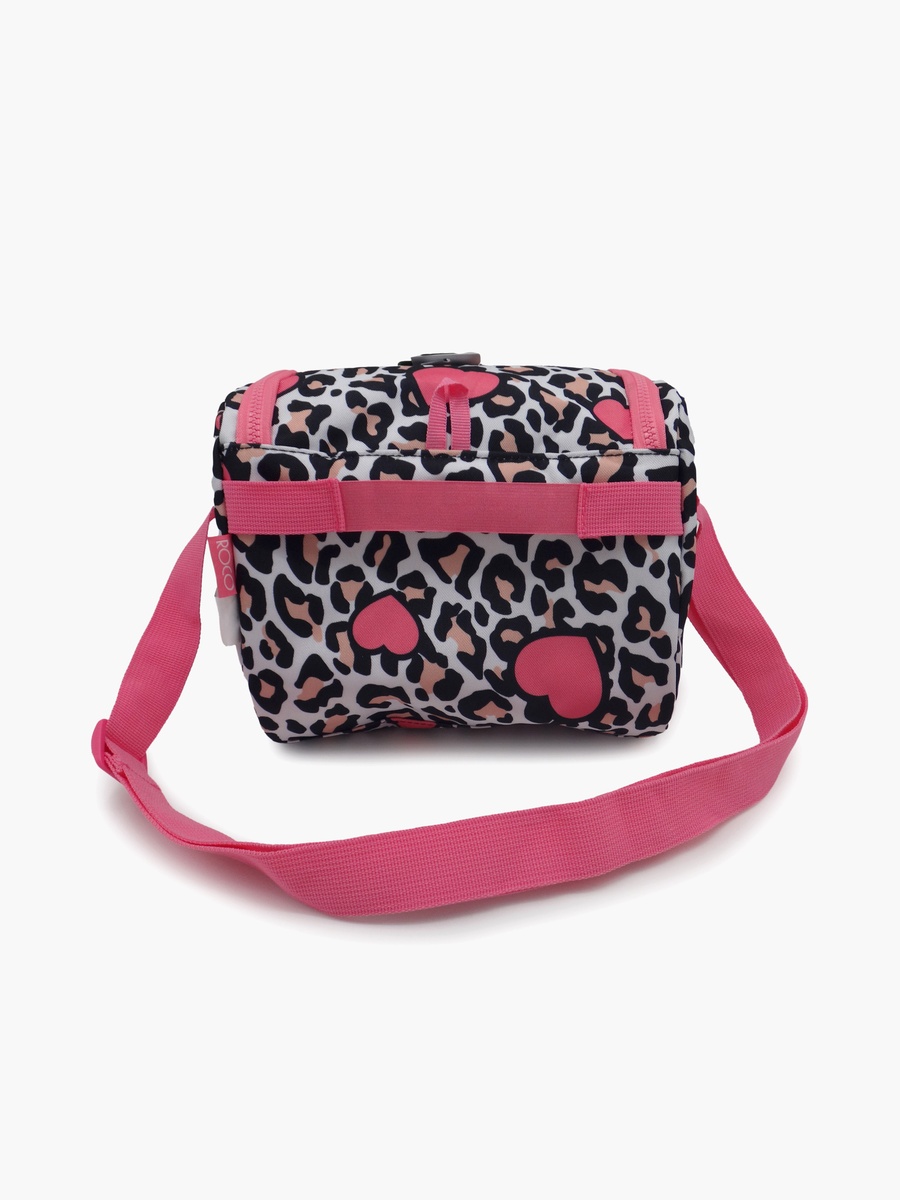 Animal Print Lunch Bag with Insulated Compartment