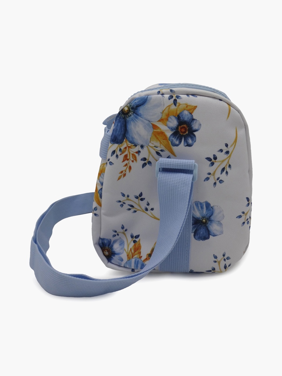 Floral Lunch Bag with Insulated Compartment