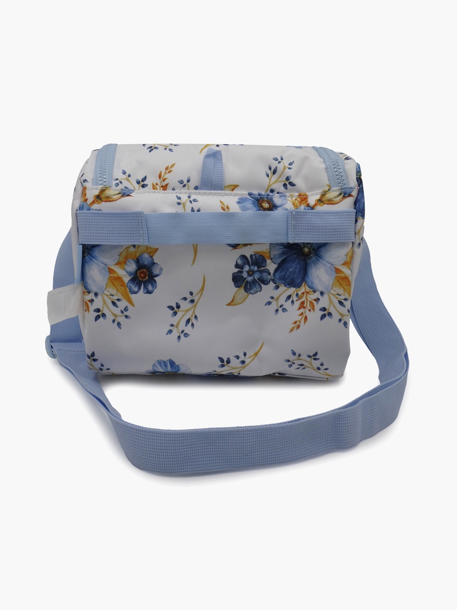 Floral Lunch Bag with Insulated Compartment