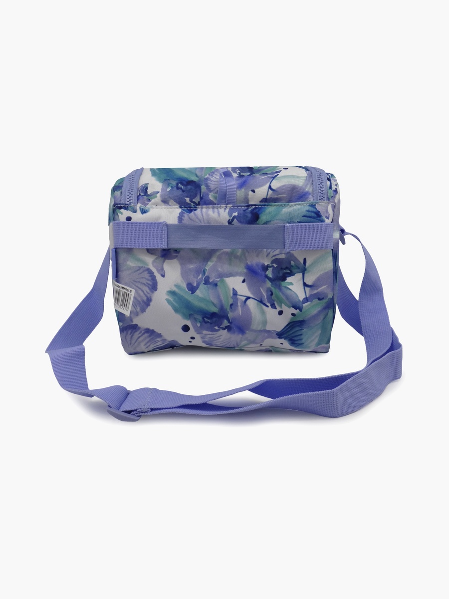 Floral Lunch Bag with Insulated Compartment