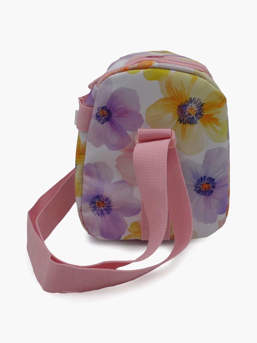 Floral Lunch Bag with Insulated Compartment