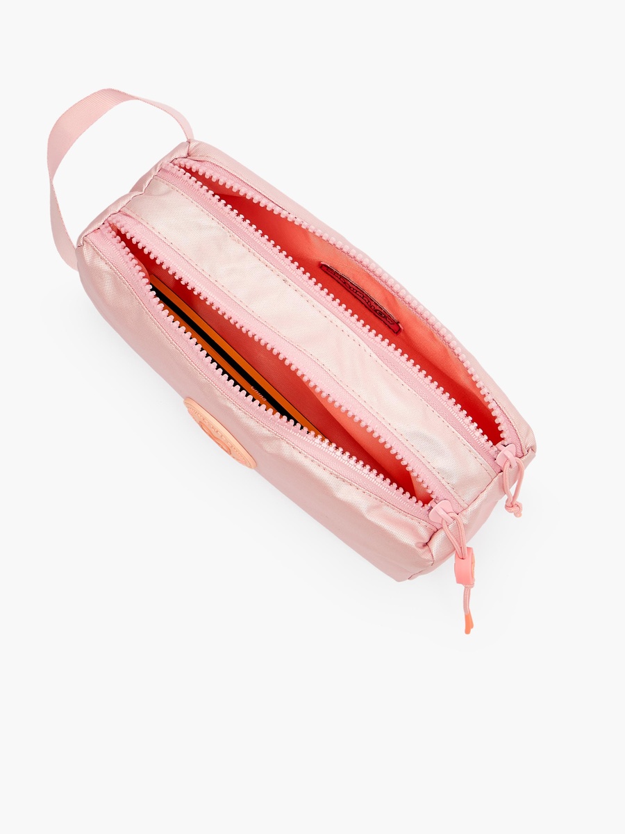 Applique Detail Pencil Pouch with 2 Compartments