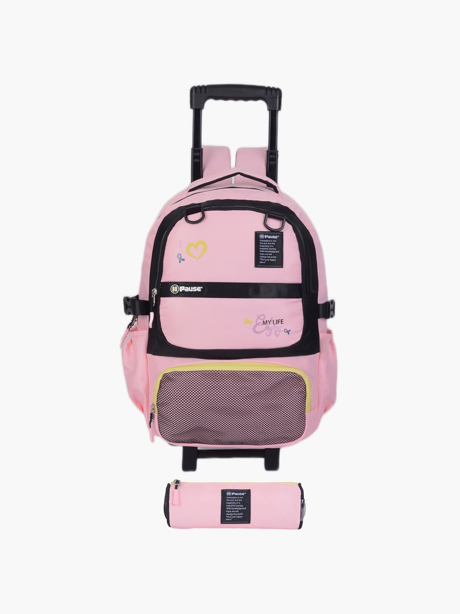 Trolley Bag with Front and Side Pockets - 18 Inch