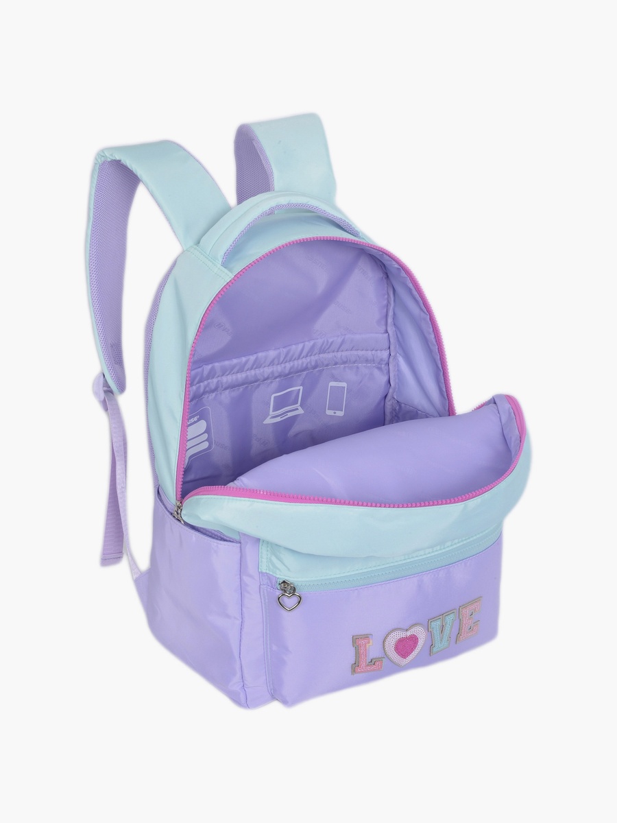 2-Piece School Backpack Set with Laptop Pocket and Pencil Case - 18 Inch