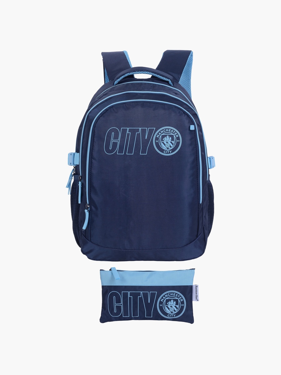 Football 2-Piece School Backpack Set with Pencil Case - 18 Inch