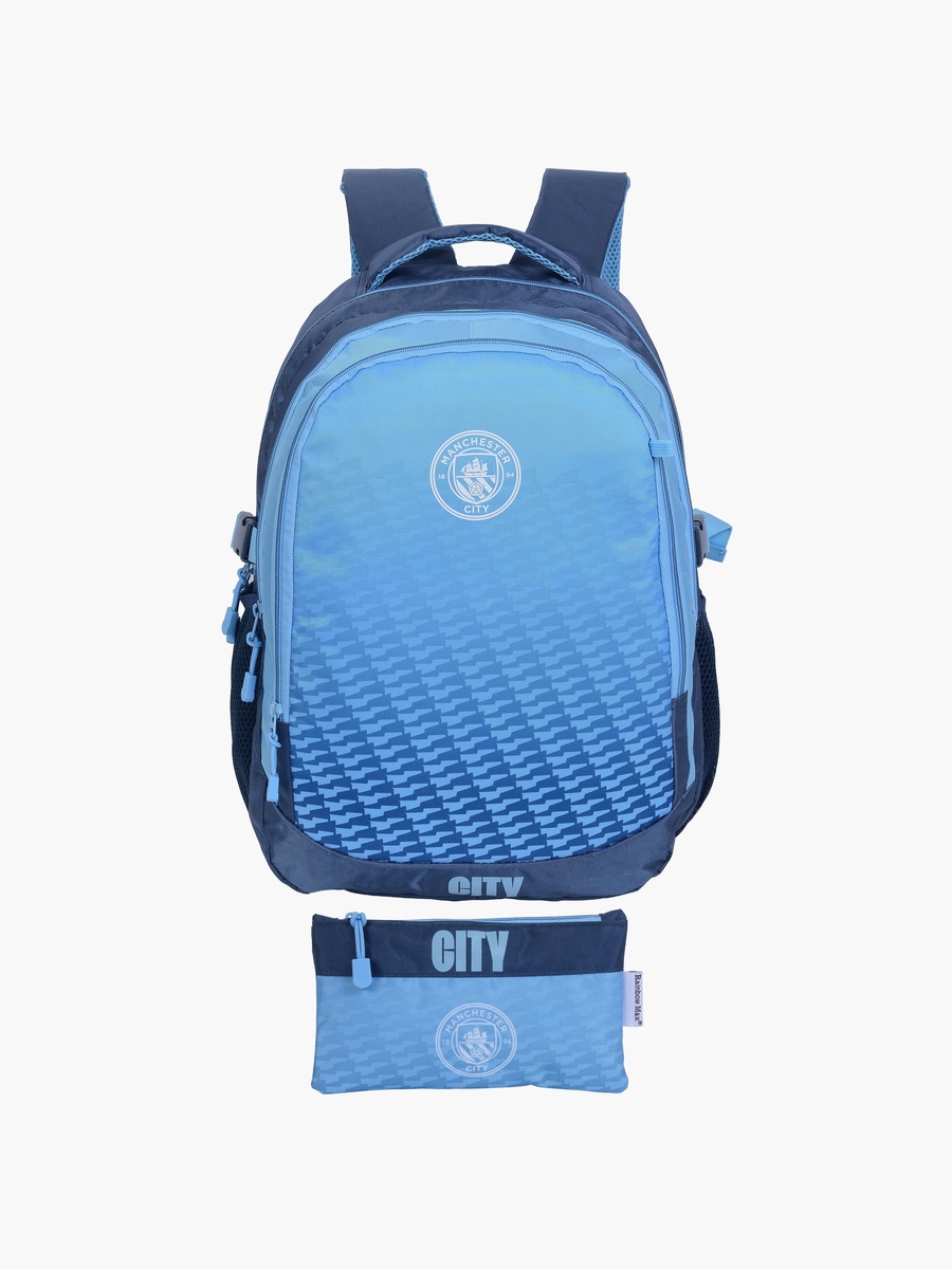 Football 2-Piece School Backpack Set with Pencil Case - 18 Inch