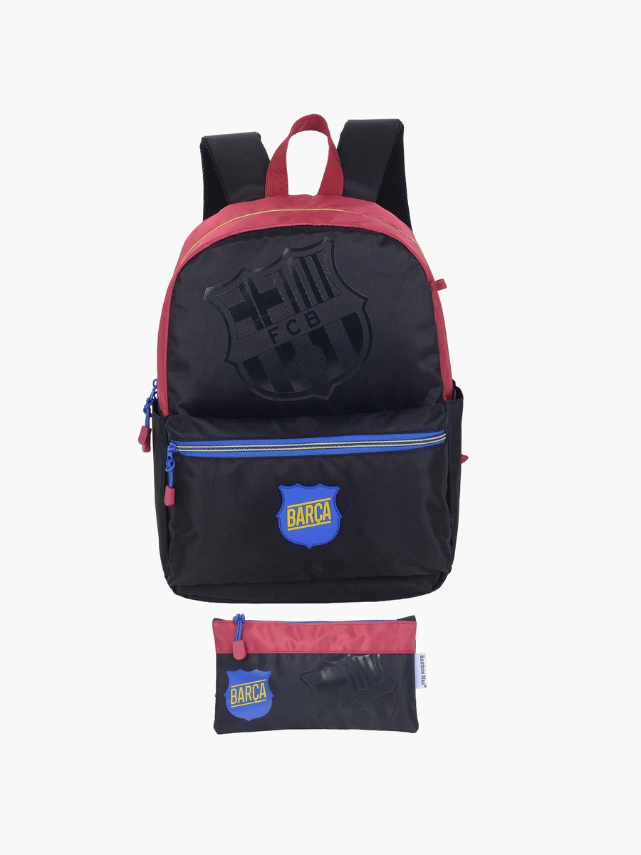Football 2-Piece School Backpack Set with Pencil Case - 17 Inch