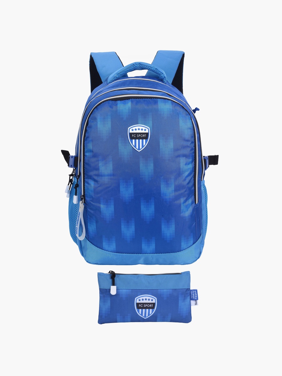 Sport Football 2-Piece School Backpack Set with Pencil Case - 18 Inch